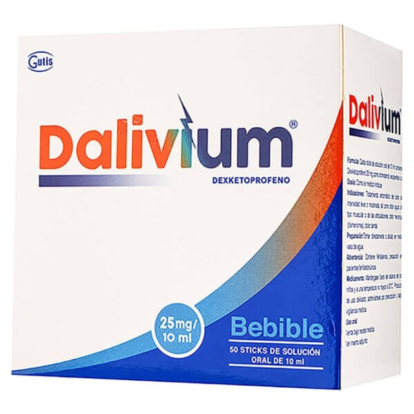 Dalivium Bebible 25mg/10ml X 50 Sticks